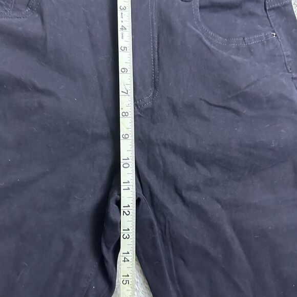 Vintage Pants 70s Bell‎ Bottom Jeans Black Size L Flare Everdesign Retro - Picture 12 of 14